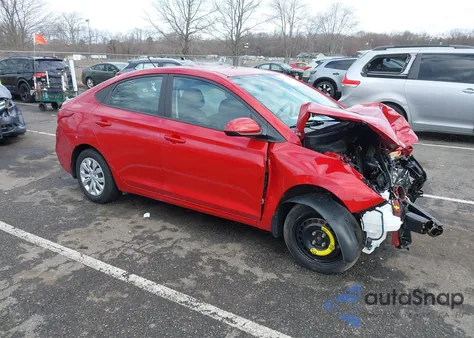 2022 Hyundai Accent Se из США, поврежденный, VIN 3KPC24A68NE174642